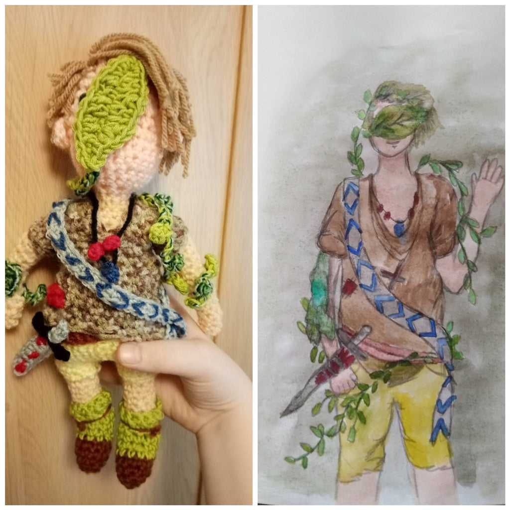 Custom Dungeons & Dragons Crochet Characters