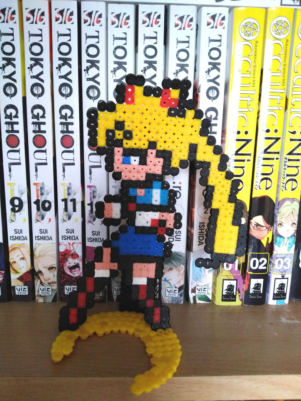 Anime Figure Hama Bead Stands | Anime Acrylic Stands