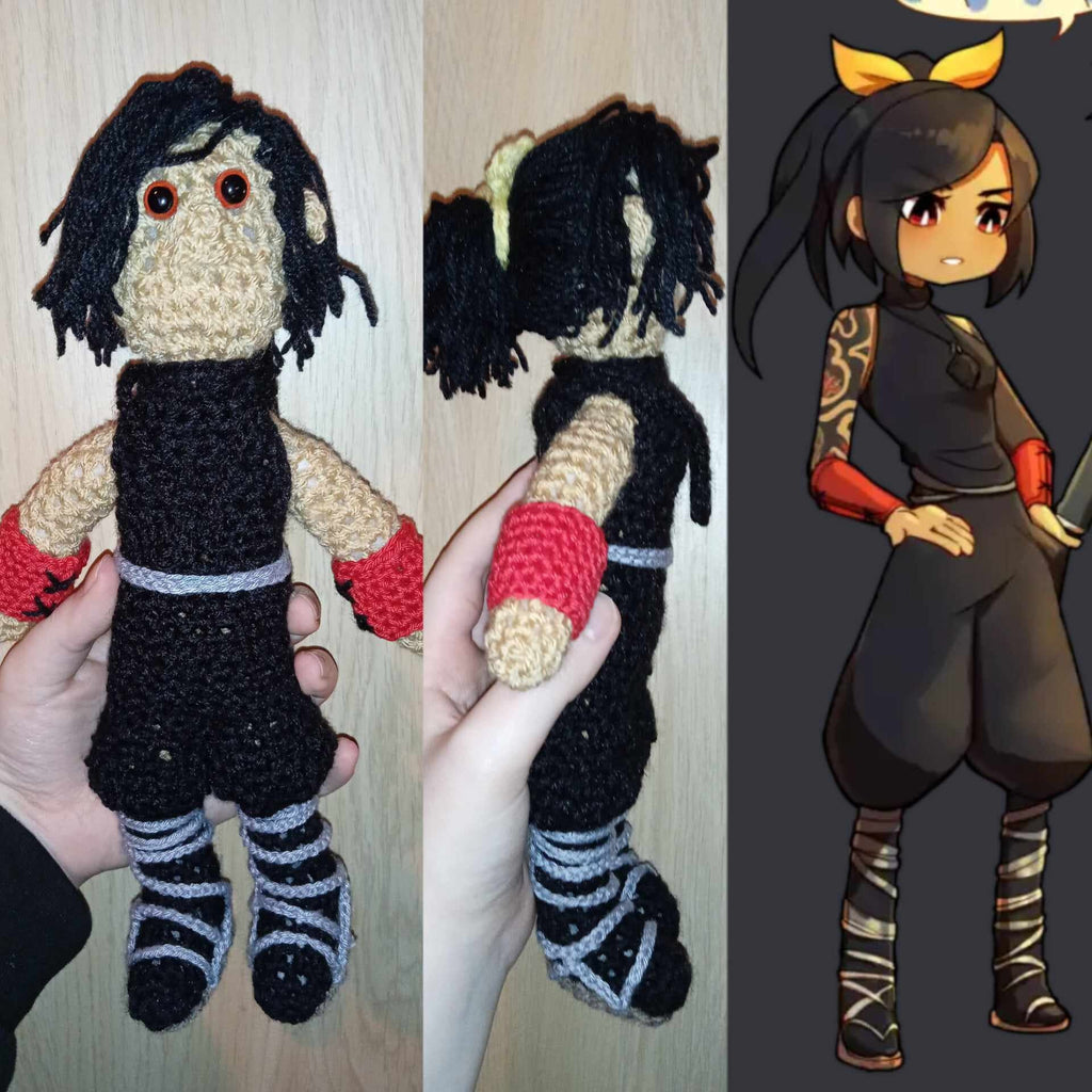 Custom Dungeons & Dragons Crochet Characters