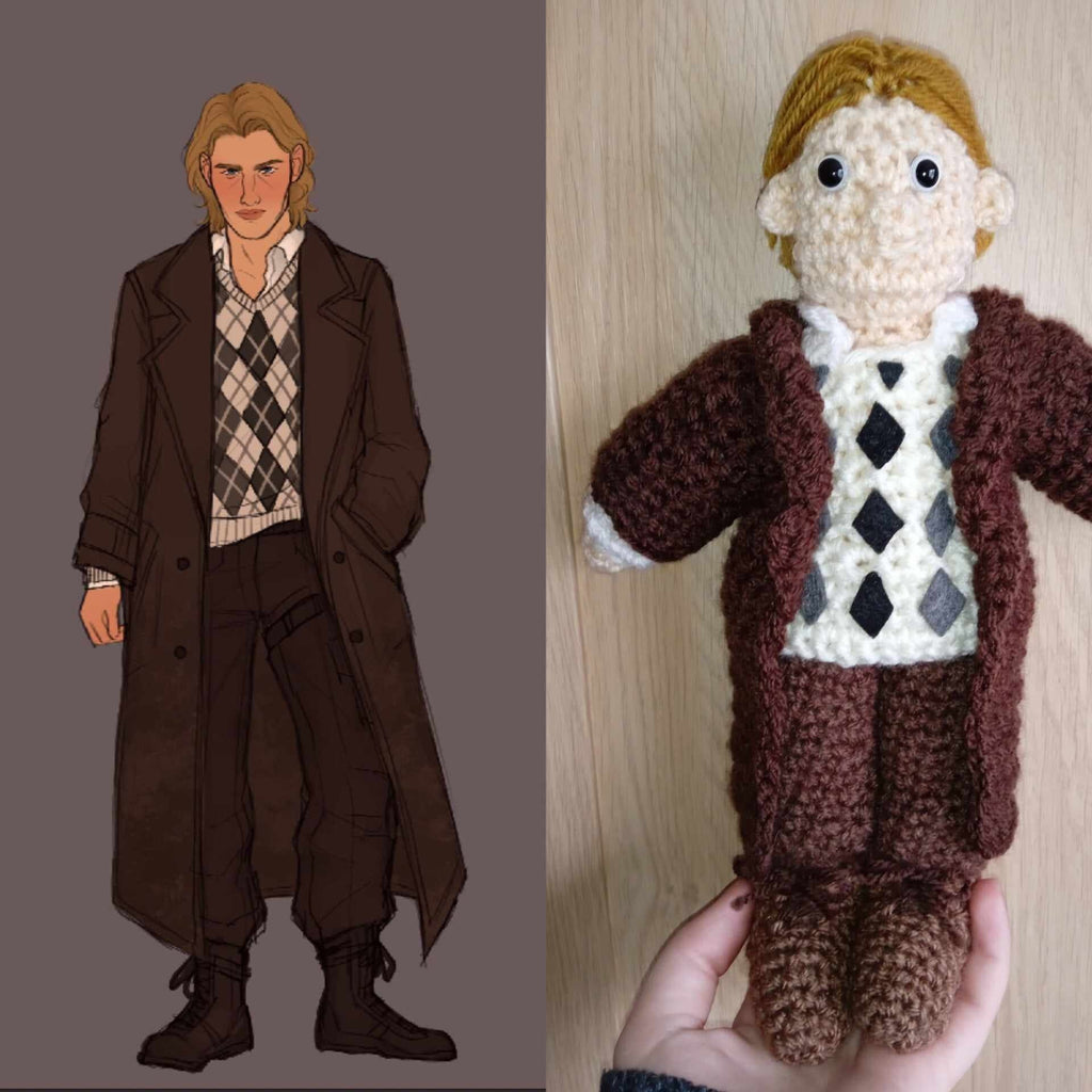 Custom Dungeons & Dragons Crochet Characters