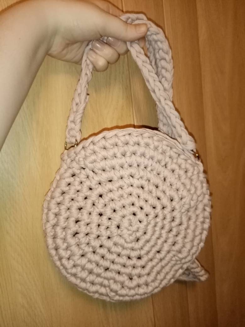 Recylced Yarn Crochet Handbags | Handmade Crochet