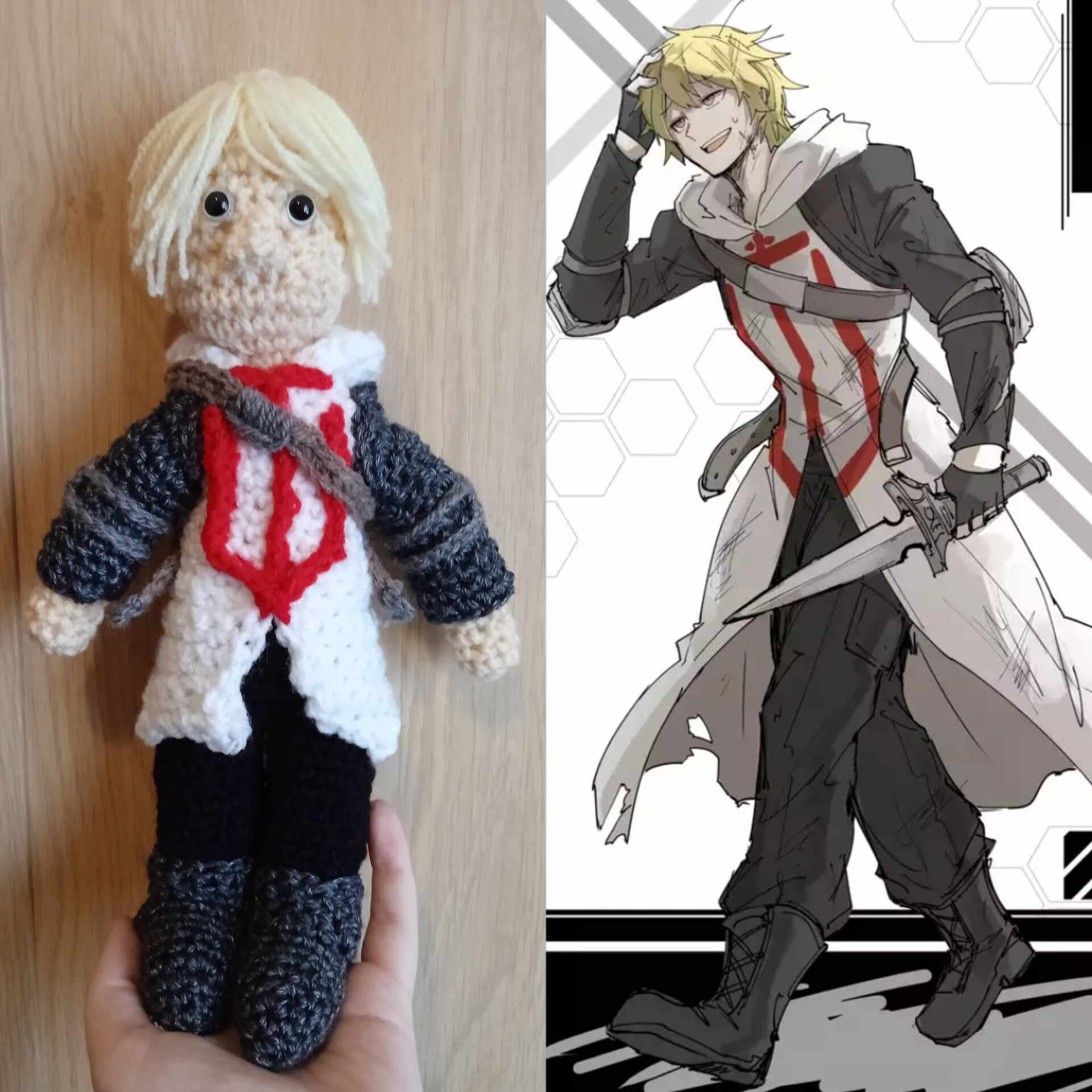 Custom Dungeons & Dragons Crochet Characters