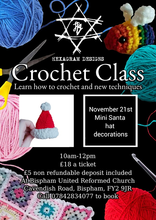 Crochet Santa Hat Decoration