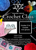 Crochet Mini Ghosts