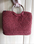 Auburn Red Handbag