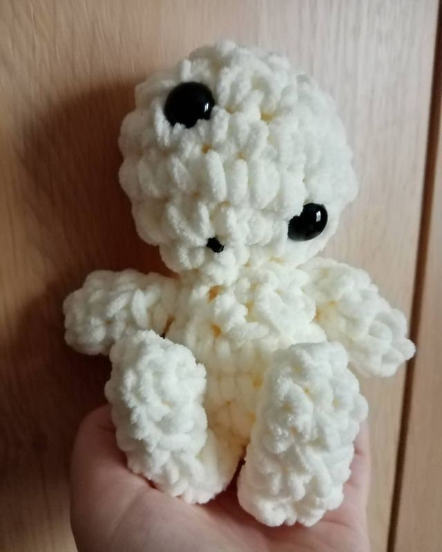 Crocheted Kodamas | Princess Mononoke Kodamas